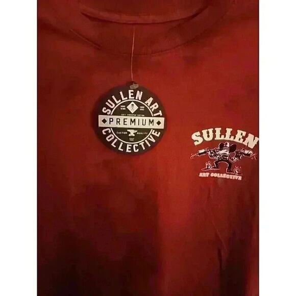 Sullen Art Collective Traditional Tattoos Gun Urban Inked T Shirt Sz M CR6 Nice - Picture 7 of 7